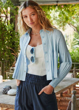 Pleats Please Blue Blouse by Current Air