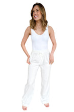 Venetia Cloud Linen Pants by Steve Madden