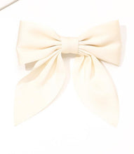 Subtle Satin Bow Hair Clip