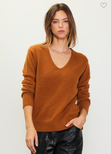 Cozy Up Camel Sweater
