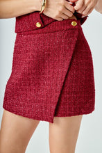 Holiday Chateau Tweed Mini Skirt