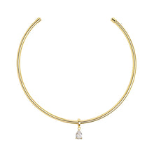 Pear Cut Necklace Cuff by Sahira