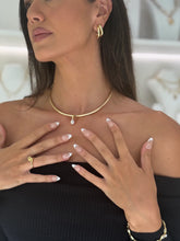 Pear Cut Necklace Cuff by Sahira