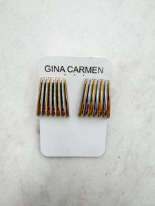 Paris Mixed Metal Earring