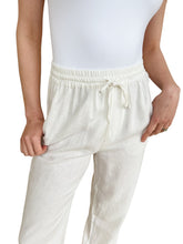 Venetia Cloud Linen Pants by Steve Madden