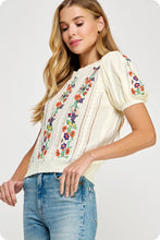 The Meadow Bloom Embroidered Knit