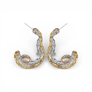 Hook Earrings by Gina Carmen