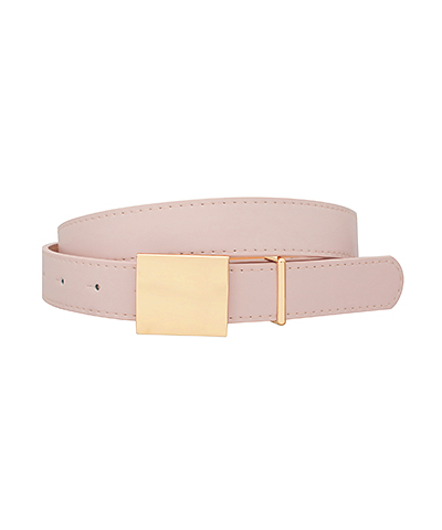 Rectangle Metal Buckle Belt (More Color Options)