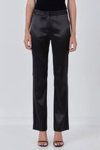 Blair Black Satin Pants