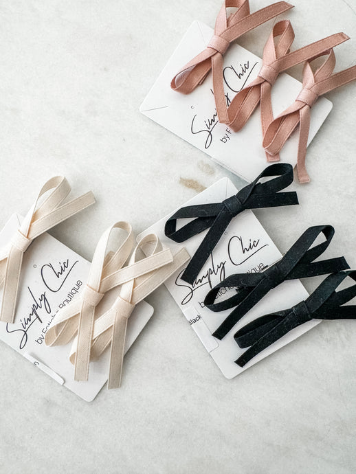 Adorable Adoration Bow Hair Clip