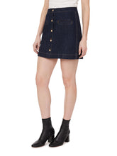 Mercer Studded Denim Skirt by Habitual