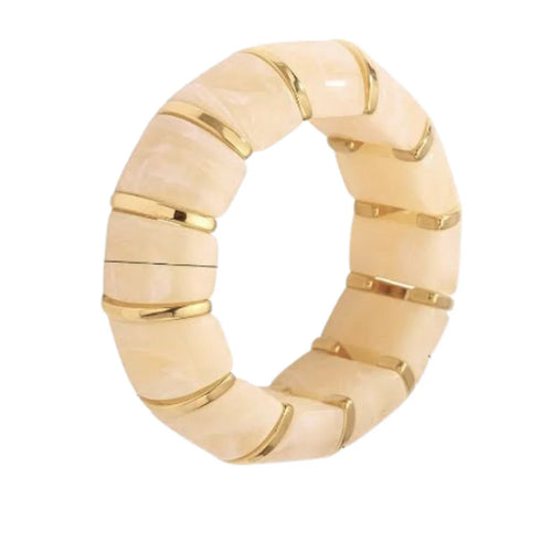 Verona Bangle Beige by Sahira