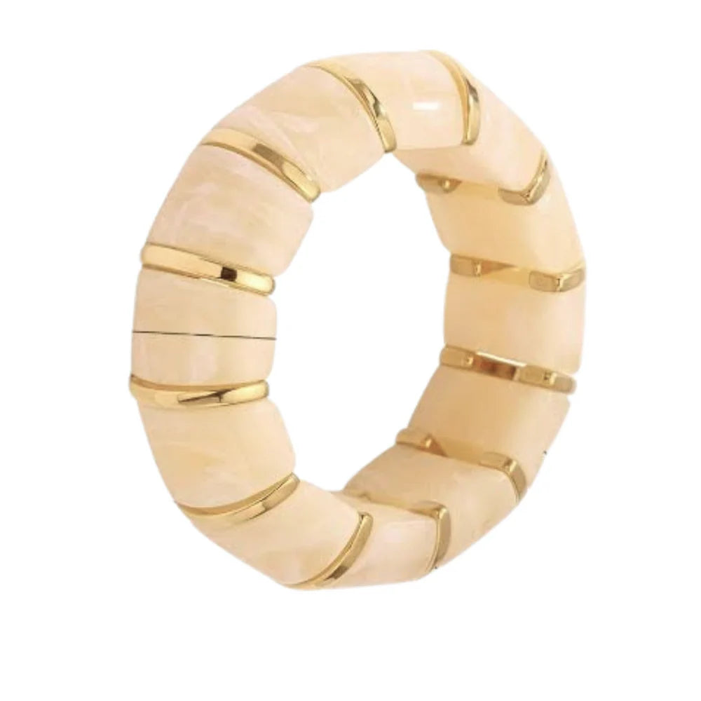 Verona Bangle Beige by Sahira