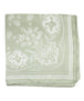 Paisley Print Bandana Scarf Sage