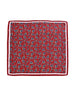 Paisley Printed Bandana Scarf Burgundy/Blue