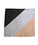Diamond Printed Bandana Scarf Black/Grey