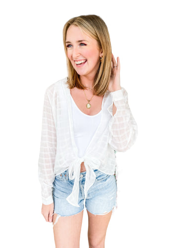 Breezy Nights Tie Top