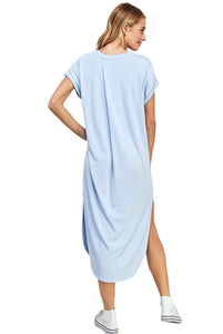Beyond Basic Blue Dress