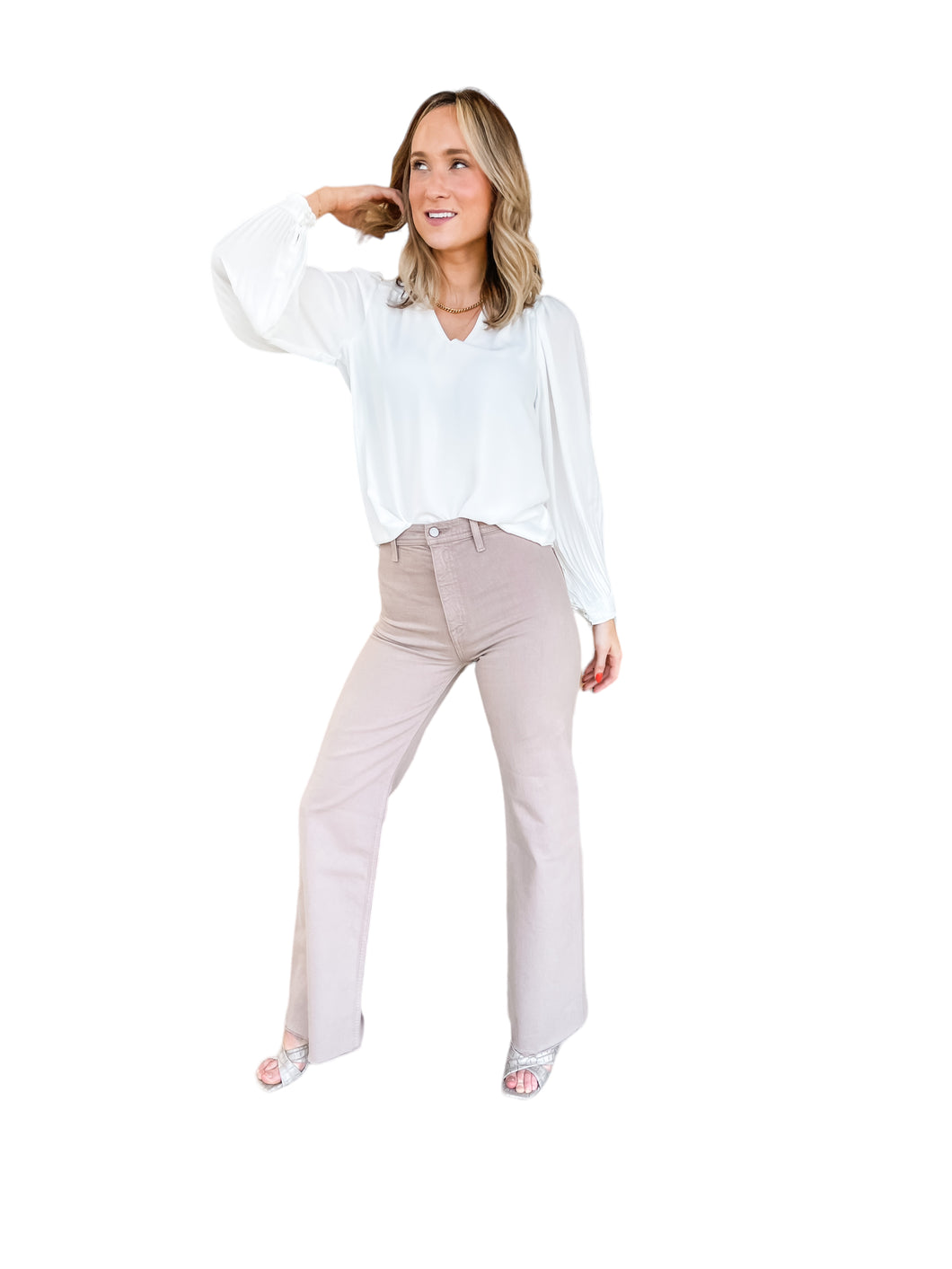Penny Burlock High Rise Wide Leg