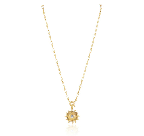Nadia Sunburst Necklace