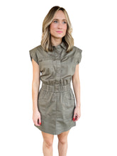 Rosie Olive Utility Dress