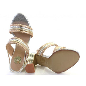 Mona Multi Metallic Heel
