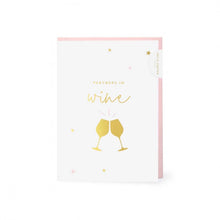 Partners in Wine Greeting Card