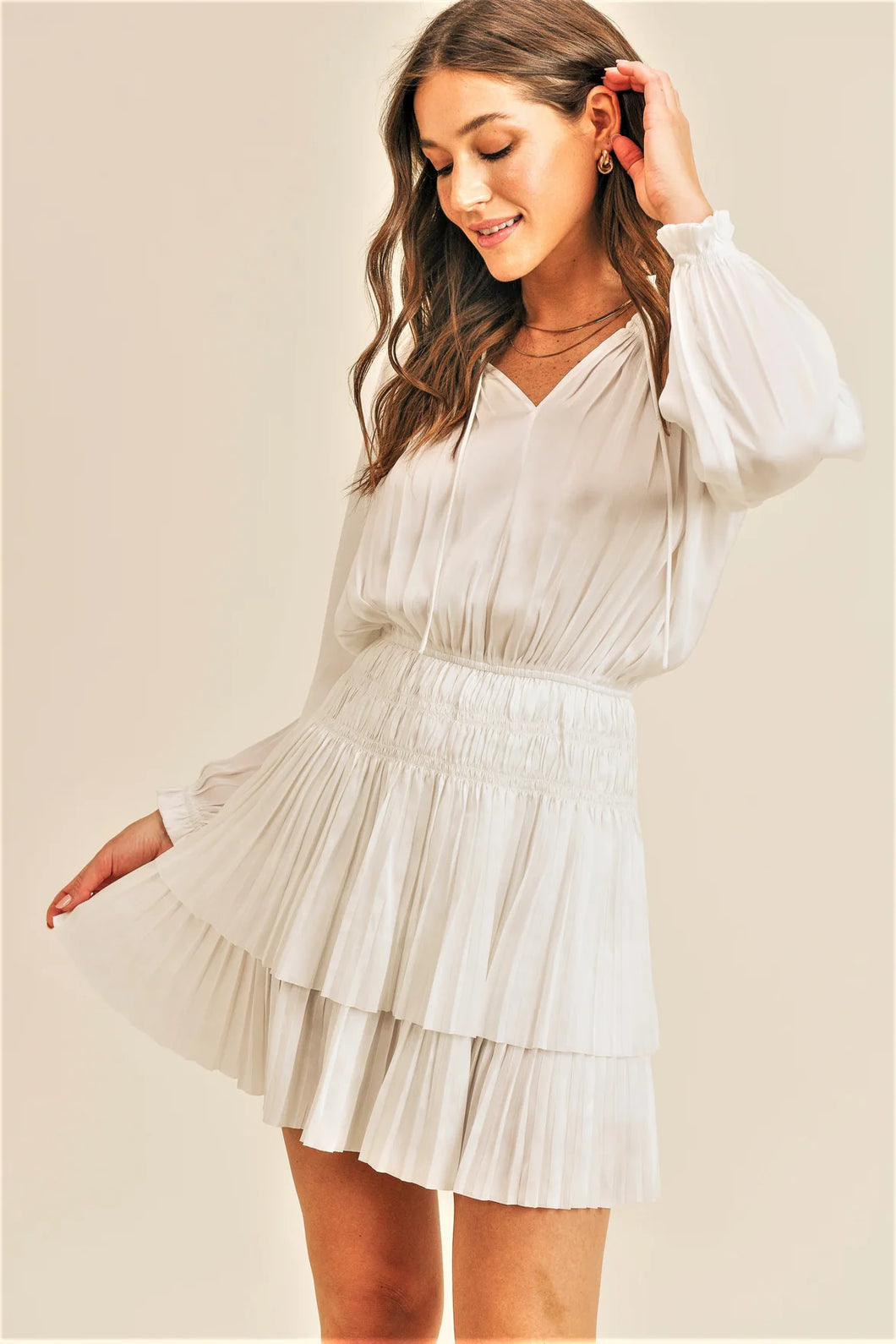 Lana White Dress