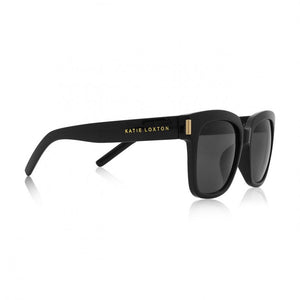 Roma Square Sunglasses Black