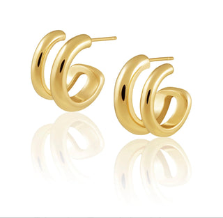 Gisela Double Hoop by Sahira