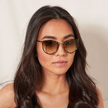 Santorini Sunglasses in Black Tortoiseshell