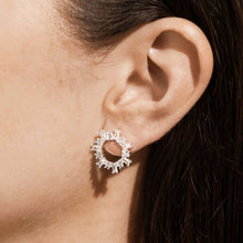 Silver Statement Studs