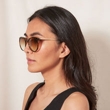 Santorini Sunglasses in Black Tortoiseshell