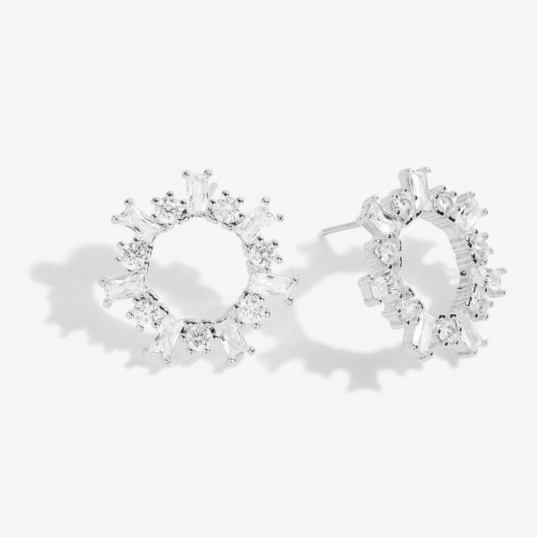 Silver Statement Studs